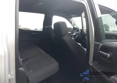 2021 GMC Sierra 4Wd Short Box Elevation from USA, damaged, VIN 3GTU9CET7MG423056